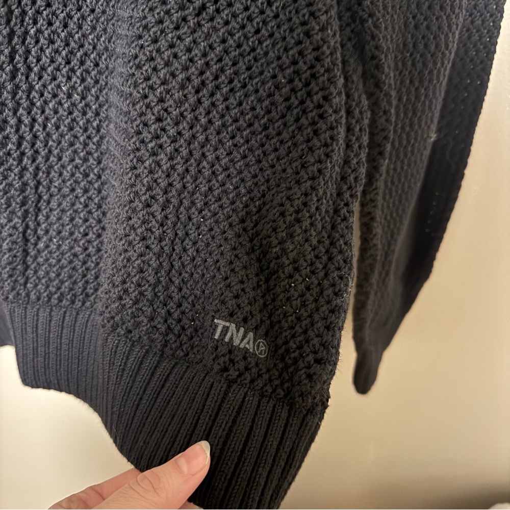 TNA Alameda Sweater in Black - Women’s Medium - Picture 8 of 10